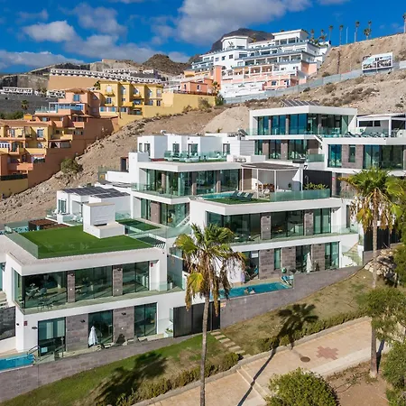 D With Priv, Heated Pool, Ocean View The View Tenerife 빌라