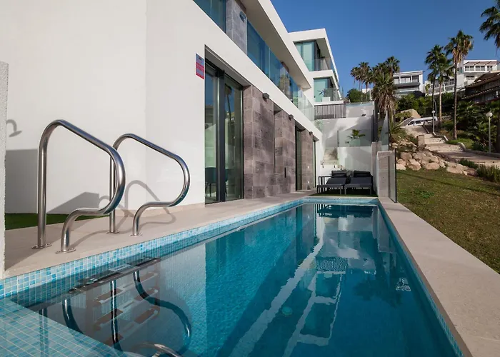 Lux D With Heated Pool, Ocean View Villa Costa Adeje
