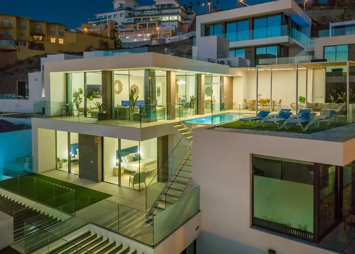 Lux D With Heated Pool, Ocean View Costa Adeje