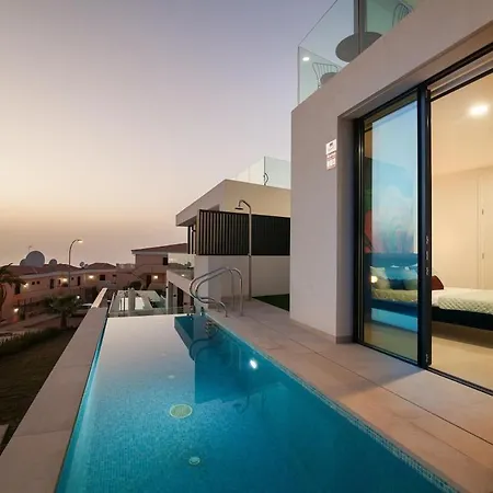 Lux D With Heated Pool, Ocean View Costa Adeje