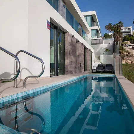 Villa D With Priv, Heated Pool, Ocean View The View Tenerife *