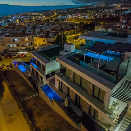 D With Priv, Heated Pool, Ocean View The View Tenerife Βίλα Costa Adeje (Tenerife)
